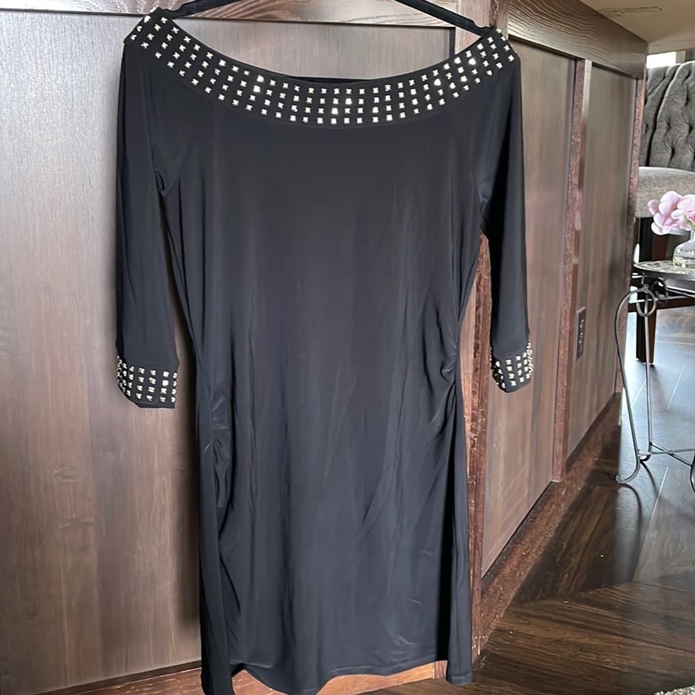 White House Black Market embellished dress.
